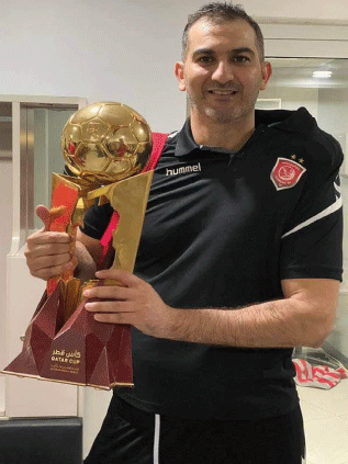اللاعب الدولي السابق لكرة اليد عبد المالك سلاحجي للنصر