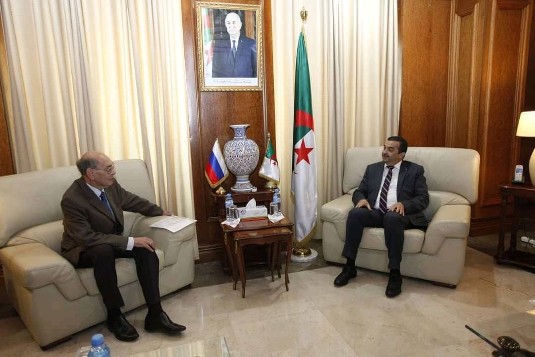 عرقاب يدعو إلى إقامة شراكة روسية جزائرية في مجال الطاقة