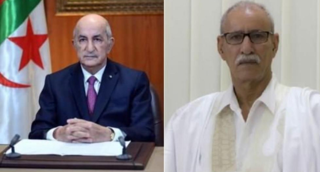 الرئيس تبون يتلقى تعازي نظيره الصحراوي في ضحايا الحرائق 