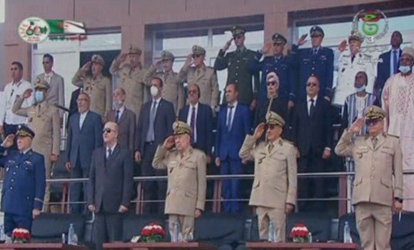 الفريق أول السعيد شنقريحة يشرف على انطلاق المسابقة العسكرية الدولية الفصيلة المحمولة جوا-2022