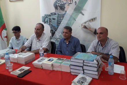 لإسهاماته الكبيرة و خدمته للثقافة الجزائرية بالمهجر