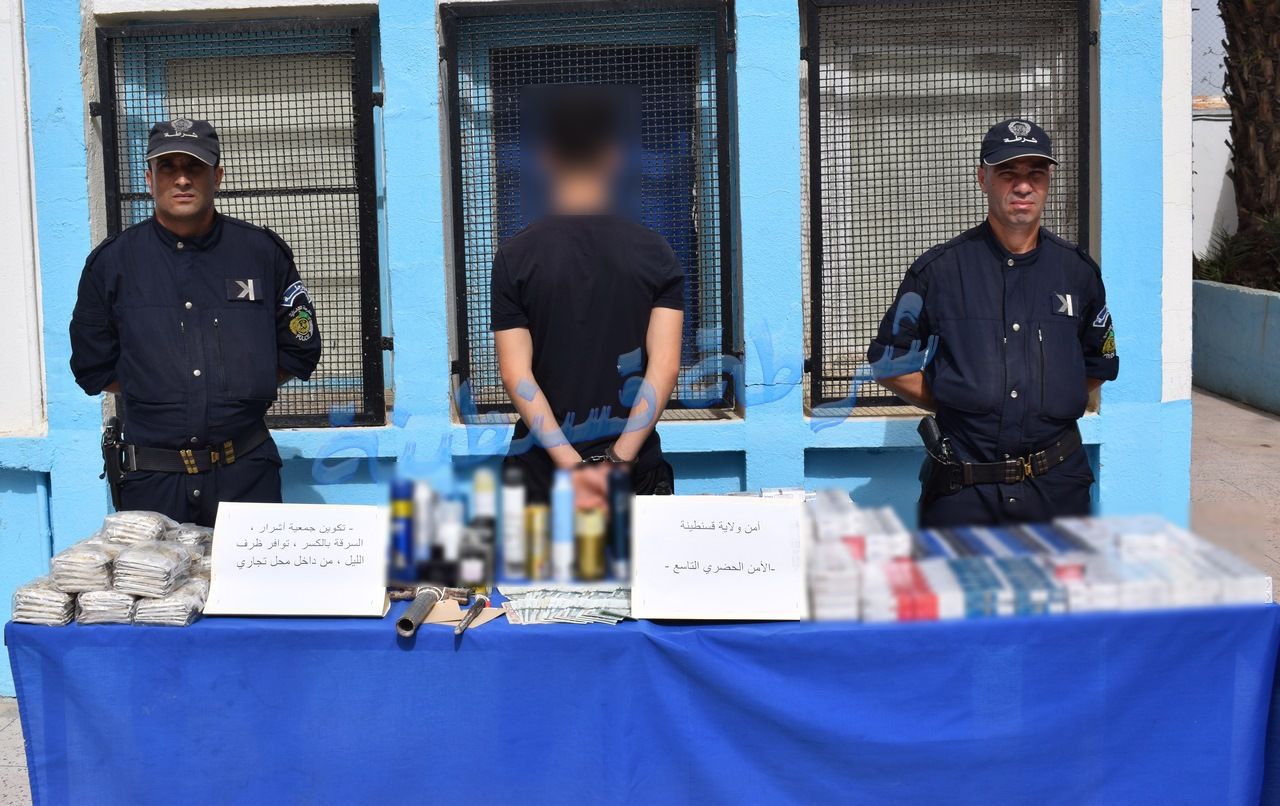 قسنطينة: توقيف مشتبه بالسطو على كشك بحي بوذراع صالح 