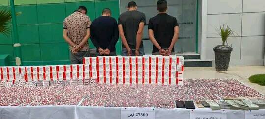سطيف: حجز كمية هامة من الحبوب المهلوسة 