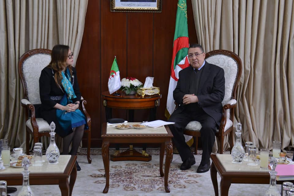 وزير الداخلية يستقبل رئيسة السلطة العليا للشفافية و الوقاية من الفساد 