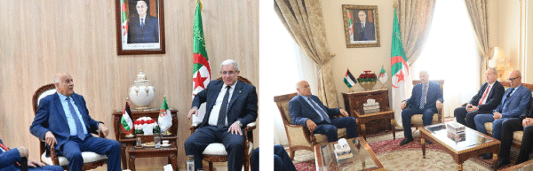 فيما أكد بوغالي على محورية القضية الفلسطينية بالنسبة للجــزائر: قوجيـل يدعو للالتـفاف بجـدية حول اتفـاق المصالحـة الفلسطينيـة