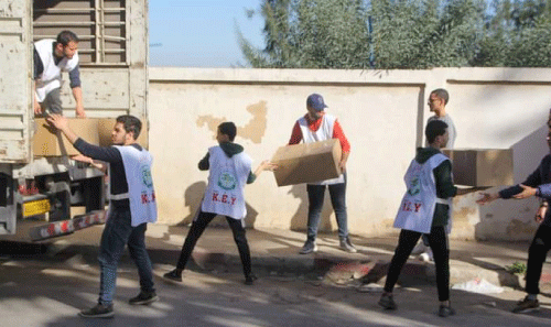 تهدف إلى تعزيز قيّم التضامن: توزيع 40 طنا من المساعدات بولايات جنوبية وحدودية