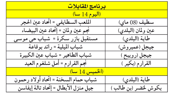 البطولة الجهوية 