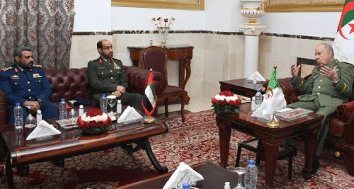 الفريق أول شنقريحة يستقبل الرئيس المشارك للّجنة المختلطة: بحث ملفات التعاون العسكري بين الجزائر والإمـارات