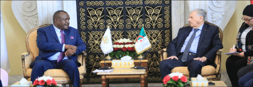 قوجيل يستقبل رئيس البرلمان الإفريقي: اتــفاق على وجــوب تفعــيل آلـــيات التعاون بيـــــن دول القارة