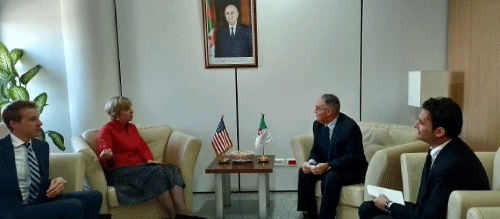 بـلاني يستقبل سفيرة الولايات المتحدة الأمريكية بالــجزائر: مباحثات حول جهود الـجزائر لضمان استقرار و أمن المنطقة