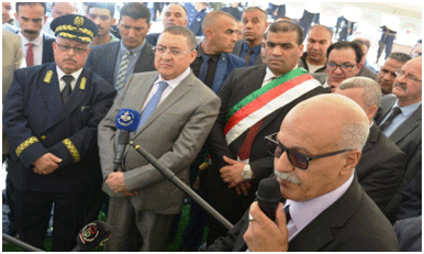 بإشراف من وزير الداخلية ; تدشين مرافق إدارية بولاية أولاد جلال