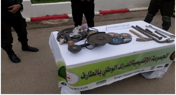 الـطارف: حبــــس 4 متهميــــن بسرقـــة معــدات السكــة الحديديــــة
