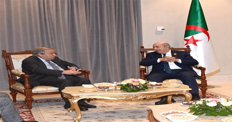 قال إن مثل هذا الإلمام بالشؤون الدولية أصبح نادرًا: غوتيريش يعرب عن إعجابه برؤية الرئيس تبون الشاملة 