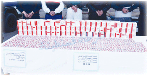 أوقفت 6 أشخاص: الشرطة تحجز حوالي 20 ألف قرص «بريغابالين»