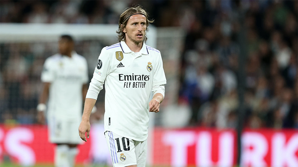 ريال مدريد يعلن إصابة لوكا مودرتش 