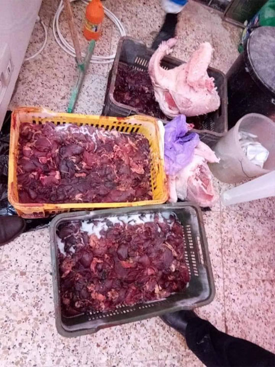 سطيف: حجز 150 كلغ من اللحوم البيضاء الفاسدة بجميلة 