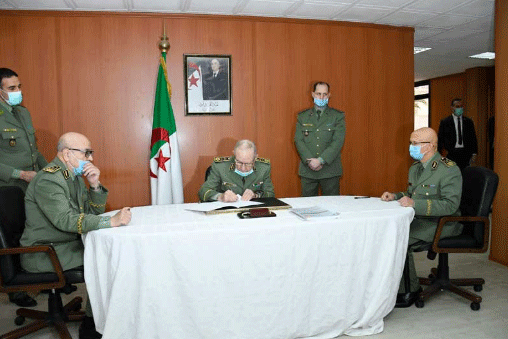 الفريق شنقريحة يشرف على تنصيب اللواء نور الدين مقري مديرا عاما للوثائق والأمن الخارجي