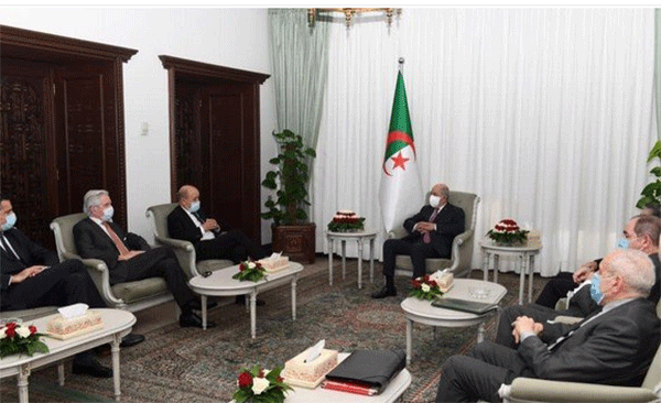  الرئيس تبون يستقبل وزير الخارجية الفرنسي
