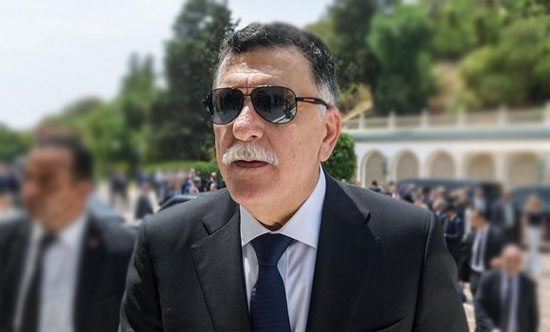 رئيس المجلس الرئاسي لحكومة الوفاق الليبي في زيارة الى الجزائر