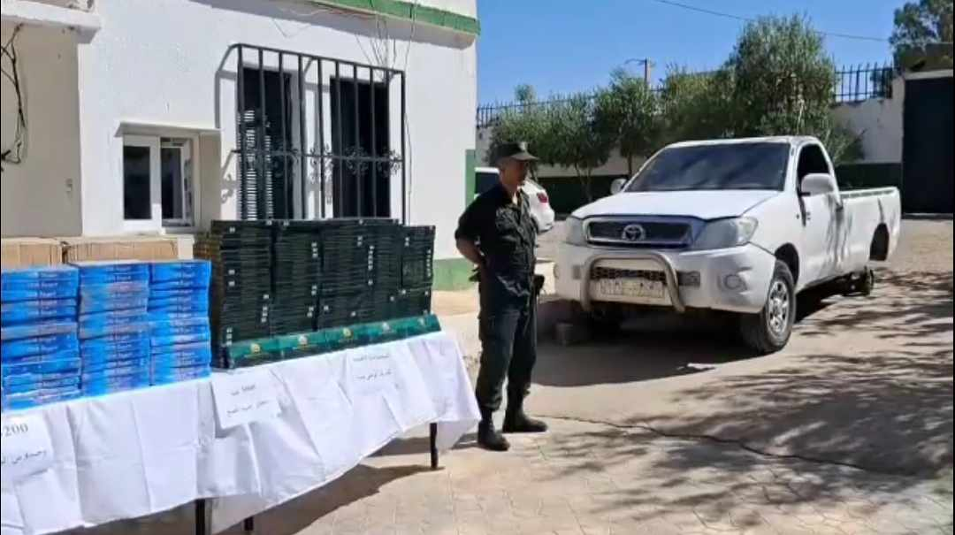 تبسة: حجز قرابة 900 ألف وحدة من المفرقعات والألعاب النارية بنقرين 