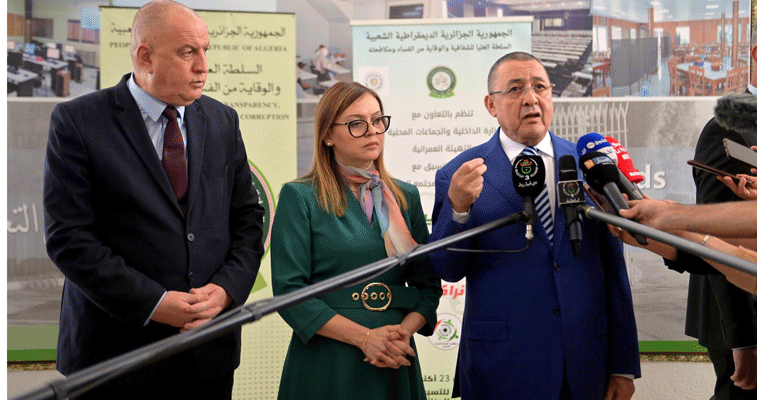 مراد خلال إطلاق الشبكة الجزائرية للشفافية 