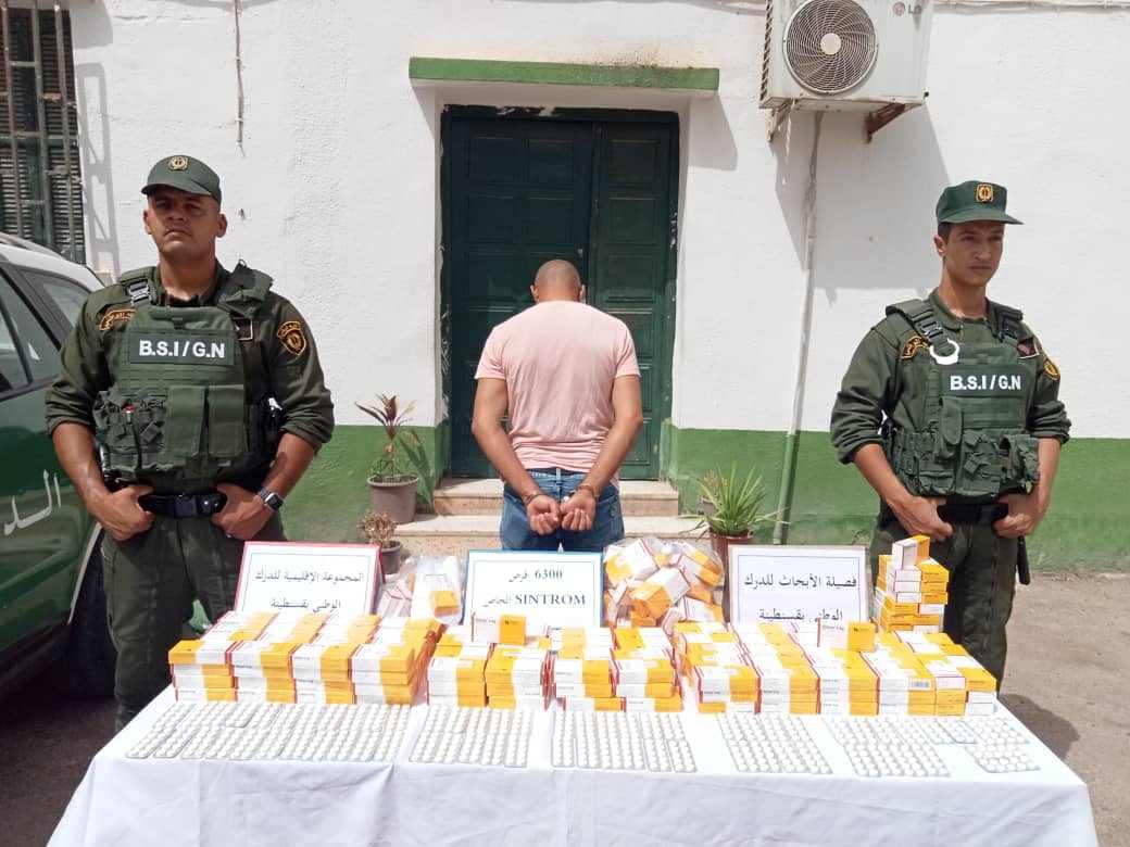 المتهم بترويجها أكد اقتنائها من دولة مجاورة: حجز أزيد من 6 آلاف قرص مهلوس بقسنطينة 