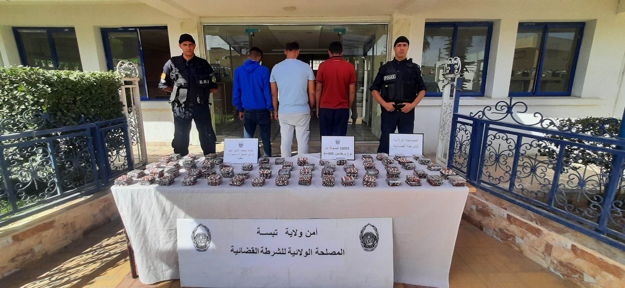 تبسة: حجز 10 آلاف قرص مهلوس ببولحاف الدير 