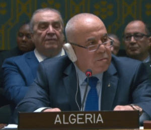 شرفة يؤكد في المناقشة المفتوحة رفيعة المستوى لمجلس الأمن: تحقيـق الأمن الغـذائي مرتبط بالالتزام بالقانون الدولي 