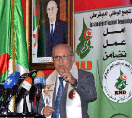 الأمين العام للأرندي يثمن دور الديبلوماسية الجزائرية في مجلس الأمن ويؤكد: سنواصـــــل دعـــــم مساعـــــي رئيــــس الجمهـــوريــــــة الإصــــلاحيــــــــــة