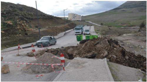 والي سطيف يأمر بإيجاد حلول نهائية: انتهاء الدراسة لمعالجة انزلاق للتربة في عين الكبيرة