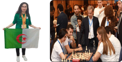 بطلة الشطرنج لينا ناصر للنصر 