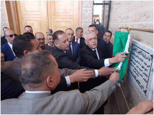 وزير العدل يدشن مقر مجلس القضاء الجديد بتبسة