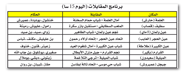 البطولة الجهوية 