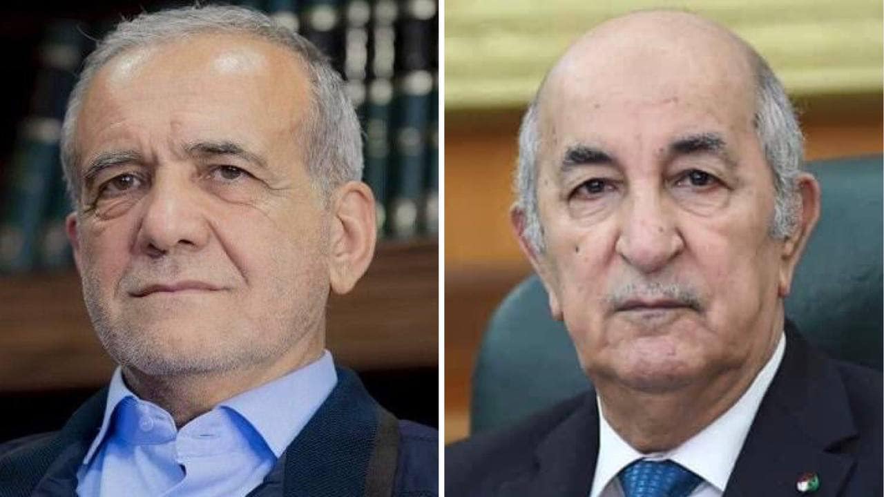الرئيس تبون يهنئ الرئيس الإيراني الجديد