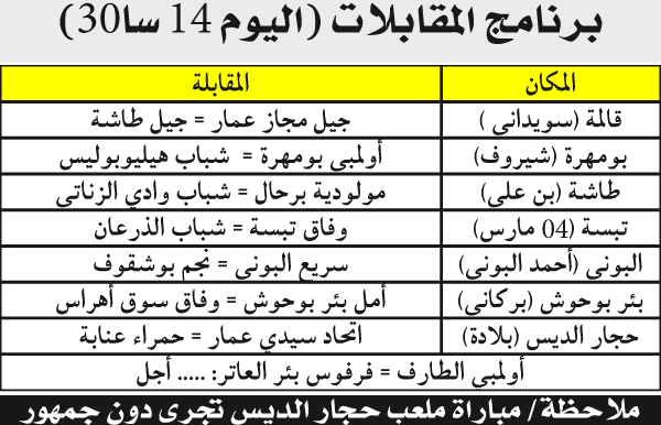 بطولة الجهوي الأول
