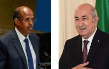 رئيس الجمهورية يهنئ رئيس مفوضية الاتحاد الإفريقي و يؤكد: الجزائر على استعداد للعمل سويا لتعزيز التعاون في القارة