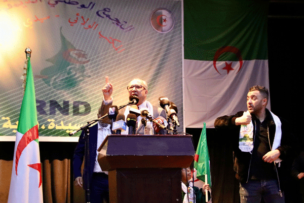 الأمين العام للتجمع الوطني الديمقراطي يؤكد: نثمن المشاريع الاستراتيجية المهيكلة للاقتصاد الوطني 