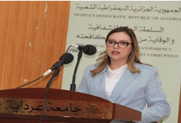 رئيسة السلطة العليا للشفافية سليمة مسراتي تؤكد: مكافحة الفساد لا تكتمل بالإجراءات العقابية بل بالوقاية والتوعية
