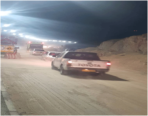 بسكرة: فتح مؤقت لمقطع من الطريق الوطني رقم 3 نحو باتنة