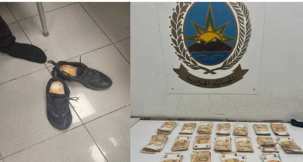 فيما حجز الأمن 58 مليون سنتيم مزورة: يحاول تمرير 17530 أورو داخل الحذاء بمطار وهران