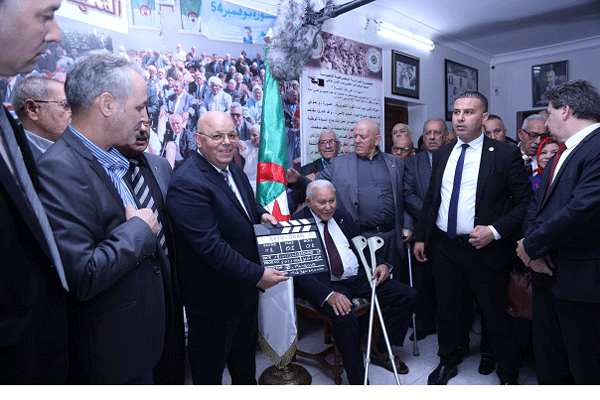 عمل تاريخي يصون الذاكرة: وزير المجاهدين يعطي إشارة تصوير سلسلة 