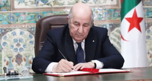 رئيس الجمهورية يعيّن ستة أعضاء جدد في مجلس الأمة