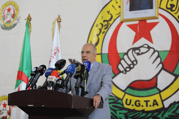 تاقجوت يشيد برسالة الرئيس و يؤكد: على العمال الجزائريين التجنّد دفاعا عن المصالح العليا للبلاد