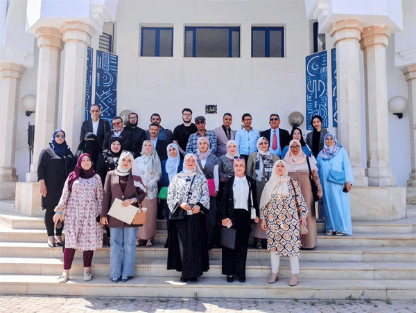 في إطار التبادل الأكاديمي وتطبيق برنامج التعاون الدولي: خرجة ميدانية لطلبة من خنشلة إلى جامعة سوسة