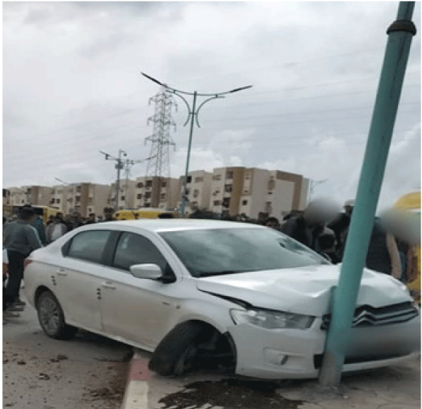عرف وقوع حوادث مرور مؤخرا: طريق الوحدة 16 بعلي منجلي يتحول إلى نقطة سوداء