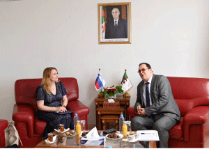 وزير الاتصال يستقبل سفيرة سلوفينيا بالجزائر: للتأكيد على أهمية التعاون في مجال الإعلام والاتصال