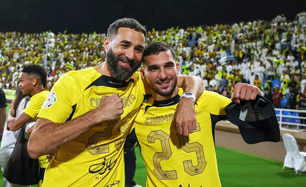 بفضل 16 مساهمة تهديفية: عوار يقود الاتحاد للتتويج بالدوري السعودي