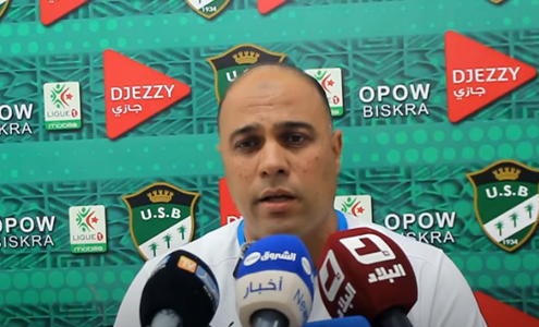 المدير الفني لاتحاد بسكرة كيحل يصرح: راض عن مردود الشبان
