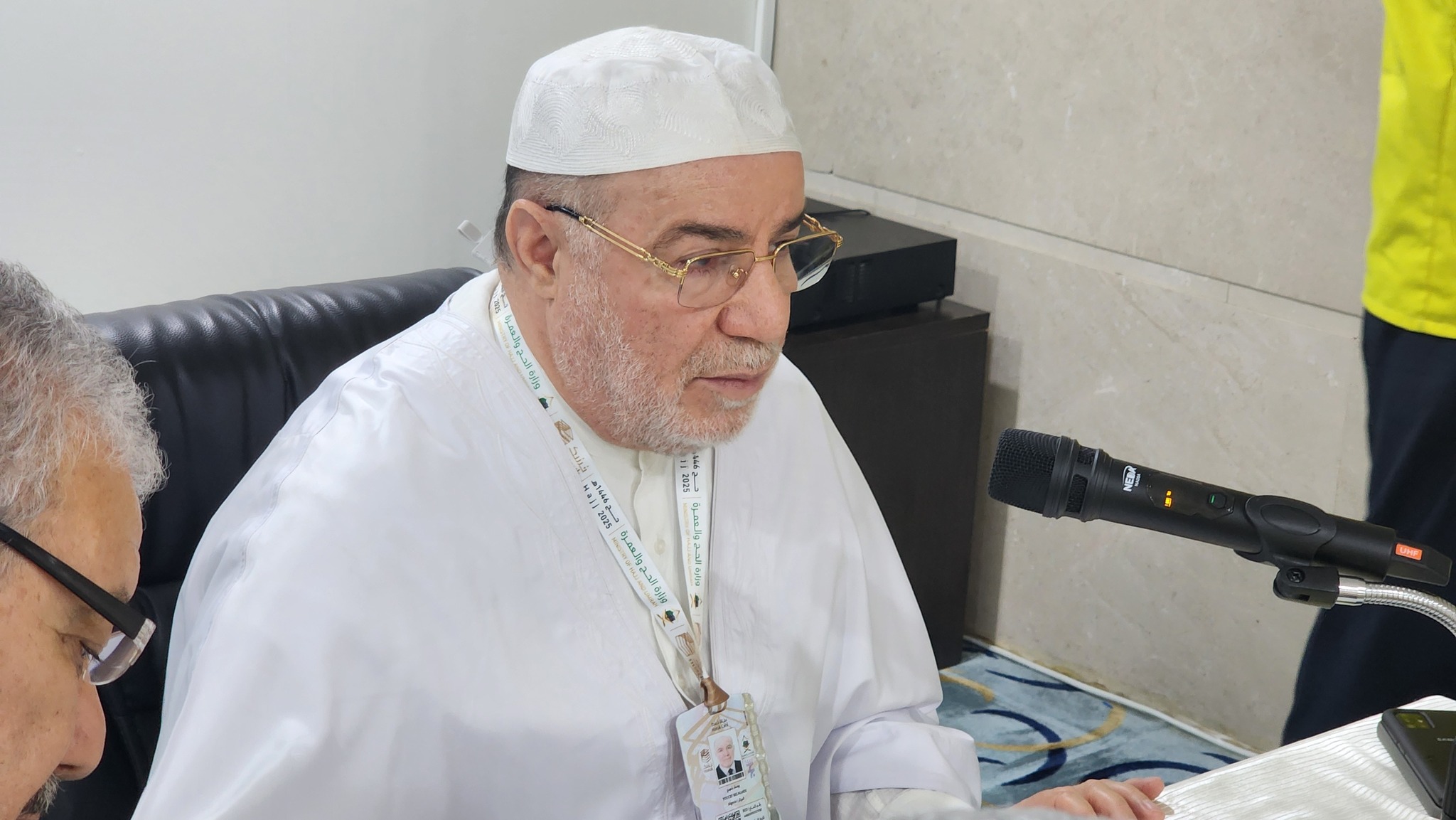 بلمهدي: الحجاج الجزائريون يؤدون مناسك الحج في ظروف حسنة 