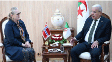 سفيرة مملكة النرويج بالجــزائر تؤكد: الالتزام بدعم الجهود الإنسانية تجاه الشعب الفلسطــيني